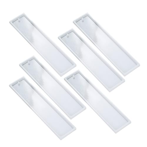 HORIALENCE 6 Stück Teiliges Großes Silikon Lesezeichen Gießform für Epoxidharz DIY Basteln für Anhänger Vielseitige Transparente Silikonform zum Herstellen Personalisierter Lesezeichen HORIALENCE 6 Stück Teiliges Großes Silikon Lesezeichen Gießform für Epoxidharz DIY Basteln für Anhänger Vielseitige Transparente Silikonform zum Herstellen Personalisierter Lesezeichen von HORIALENCE