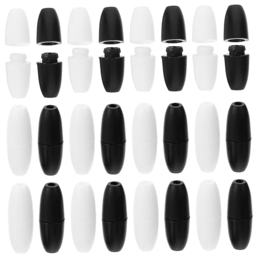 HORIALENCE 60Stücke DIY Kunststoff Sicherheitsverschlüsse Schwarz und Weiß Robust und für Armbänder und Schmuckzubehör Sicherer Halt und Einfache Handhabung HORIALENCE 60Stücke DIY Kunststoff Sicherheitsverschlüsse Schwarz und Weiß Robust und für Armbänder und Schmuckzubehör Sicherer Halt und Einfache Handhabung von HORIALENCE