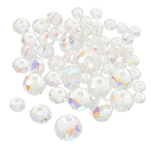 HORIALENCE 60Stücke Glasperlen für DIY Schmuckherstellung Bunte Ab Facettierte Perlen für Armbänder und für Kreative Bastelideen HORIALENCE 60Stücke Glasperlen für DIY Schmuckherstellung Bunte Ab Facettierte Perlen für Armbänder und für Kreative Bastelideen von HORIALENCE