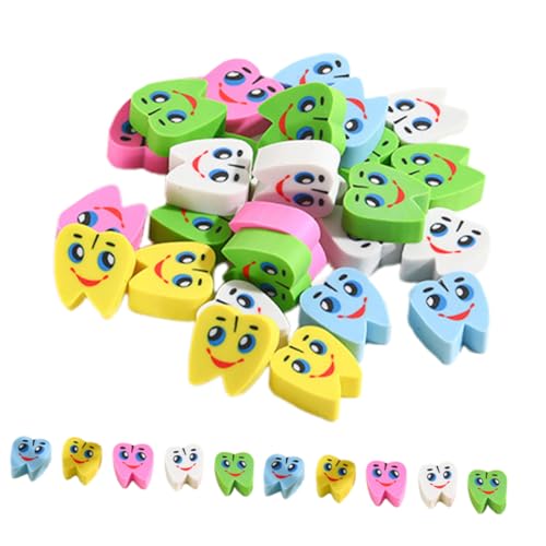 HORIALENCE 60Stücke Mini Radiergummis für Radiergummis im Bulk für Klassenzimmer Partygeschenke und Belohnungen Mitgebsel von HORIALENCE