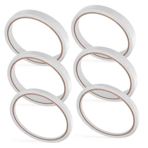 HORIALENCE 6Rollen Doppelseitiges Klebeband für Scrapbooking Handwerksprojekte und Stark Haftend Einfach zu Entfernen HORIALENCE 6Rollen Doppelseitiges Klebeband für Scrapbooking Handwerksprojekte und Stark Haftend Einfach zu Entfernen von HORIALENCE