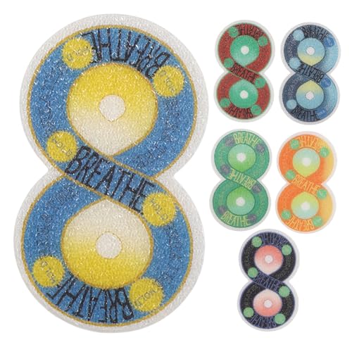 HORIALENCE 6Stücke Beruhigende Aufkleber für Laptop und Schreibtisch Sensorische Sticker für Stressabbau DIY Bastelmaterialien für Erwachsene Vielseitig Einsetzbar Haftstark von HORIALENCE