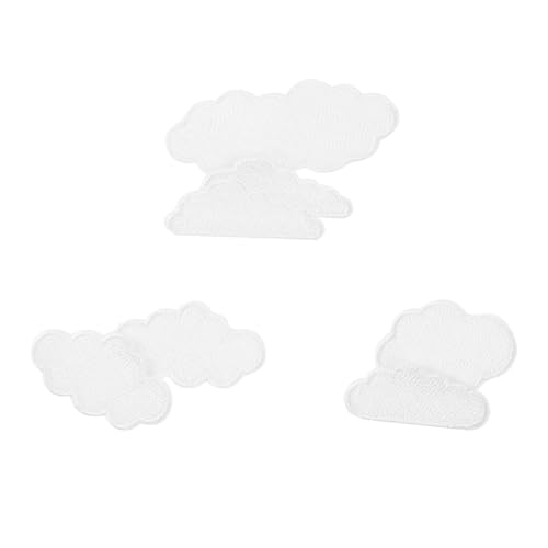 HORIALENCE 6Stücke Wolkenförmige Aufnäher Selbstklebende Stickereipatches für Kleidung Taschen und DIY Projekte zur Verschönerung und Reparatur HORIALENCE 6Stücke Wolkenförmige Aufnäher Selbstklebende Stickereipatches für Kleidung Taschen und DIY Projekte zur Verschönerung und Reparatur von HORIALENCE
