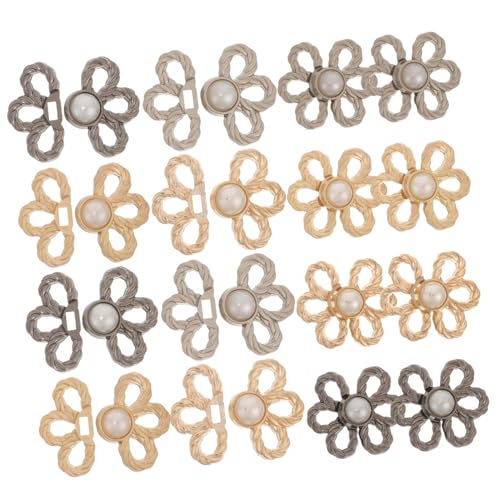 HORIALENCE 8 Paare Verstellbare Hosenbundverengung mit Paaren Blumenförmige Jeansknöpfe für Maßanpassung Praktische Hosenverlängerung für Jeans und Hosen Gold Silber und Gunmetal HORIALENCE 8 Paare Verstellbare Hosenbundverengung mit Paaren Blumenförmige Jeansknöpfe für Maßanpassung Praktische Hosenverlängerung für Jeans und Hosen Gold Silber und Gunmetal von HORIALENCE