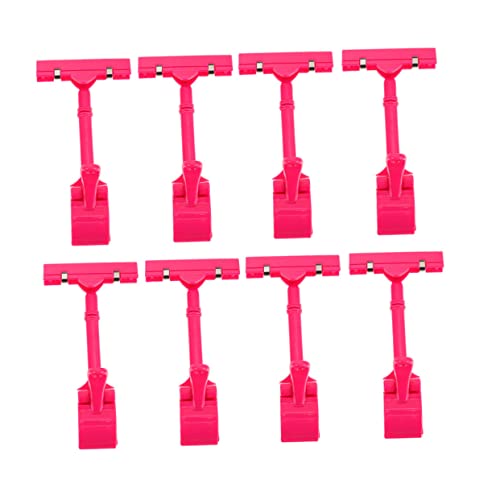 HORIALENCE 8 Stück Drehbare Etikettenhalter mit Doppelclip Design Wiederverwendbar für Preisschilder und Werbepapiere Supermärkten und Einzelhandelsgeschäften Merken Clip für Vielseitige HORIALENCE 8 Stück Drehbare Etikettenhalter mit Doppelclip Design Wiederverwendbar für Preisschilder und Werbepapiere Supermärkten und Einzelhandelsgeschäften Merken Clip für Vielseitige von HORIALENCE
