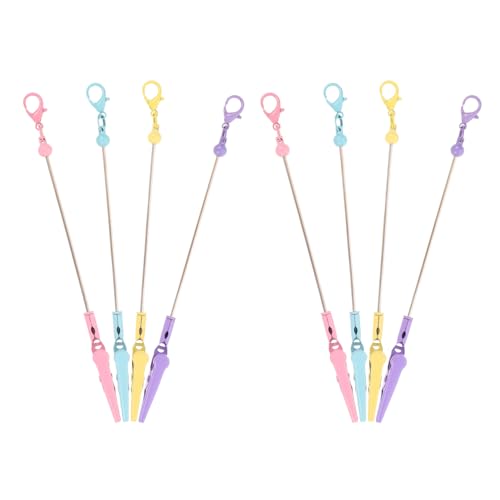 HORIALENCE 8 Stück Fotohalter Mit Krokodilklemmen Menüverschluss Anzeigen Von Zahlenkartenbildern – Modellmalerei Krokodilklemmenstäbe Mit Karabinerklemmen HORIALENCE 8 Stück Fotohalter Mit Krokodilklemmen Menüverschluss Anzeigen Von Zahlenkartenbildern – Modellmalerei Krokodilklemmenstäbe Mit Karabinerklemmen von HORIALENCE