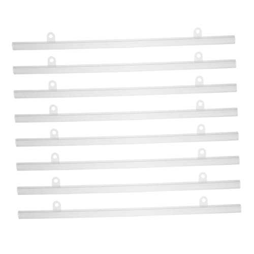 HORIALENCE 8 Teilige Aufhängestange Für Posterrahmen Gemälde Rollbilder Gemälde Hängerahmen Poster Aufhängeschiene Nicht Abnehmbar Poster Aufhängerahmen Poster Stützschiene von HORIALENCE