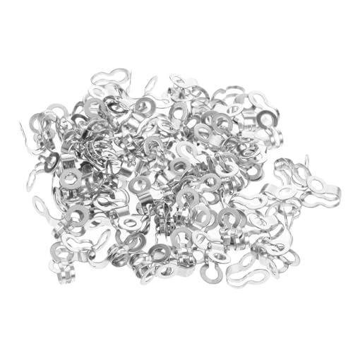 HORIALENCE 80Stücke Kugelkettenverbinder Doppelte Zugschlaufen für Deckenventilatorlampen Schmuckverschluss für Armbänder für DIY Handwerk von HORIALENCE