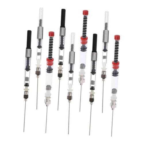 HORIALENCE 9 Stück Tintenabsorber Füllfederhalter aus Kunststoff Tintenkonverter einziehbarer Füllfederhalter nachfüllbare Brunnenstift Brunnenstiftnibs Patronenkonverter Rostfreier Stahl HORIALENCE 9 Stück Tintenabsorber Füllfederhalter aus Kunststoff Tintenkonverter einziehbarer Füllfederhalter nachfüllbare Brunnenstift Brunnenstiftnibs Patronenkonverter Rostfreier Stahl von HORIALENCE