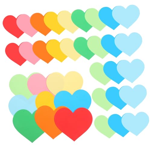 HORIALENCE 90Stücke Herzausschnitte Papierausschnitte für Pinnwanddekoration Scrapbooking und Klassenzimmer Langlebig und Wiederverwendbar Lebendige Farben für Fröhliche Räume HORIALENCE 90Stücke Herzausschnitte Papierausschnitte für Pinnwanddekoration Scrapbooking und Klassenzimmer Langlebig und Wiederverwendbar Lebendige Farben für Fröhliche Räume von HORIALENCE