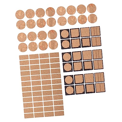 HORIALENCE 96Stücke Hölzerne Klebeetiketten Kreative Namensschilder für DIY Etikettierung für Zuhause Beschriften von Gläsern Flaschen und Runder von HORIALENCE