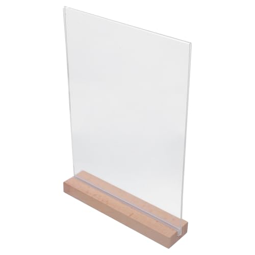HORIALENCE Acryl Displayständer Rahmen Staffelei Displays Regalhalter Rezeption Transparent Broschüre Geschäft Willkommen Tischplatte Event Flyer Shows Laden Bild Für Schild HORIALENCE Acryl Displayständer Rahmen Staffelei Displays Regalhalter Rezeption Transparent Broschüre Geschäft Willkommen Tischplatte Event Flyer Shows Laden Bild Für Schild von HORIALENCE