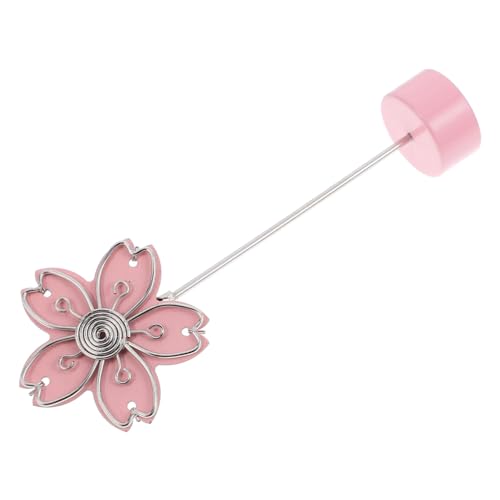 HORIALENCE Blumen-Notizhalter kartenhalter büromaterial schreibtisch dekoration Foto- und Kartenclip Blumen Tischnummer Halter Karte steht Bildkarten Fotoclips für Bilder Metall Rosa von HORIALENCE