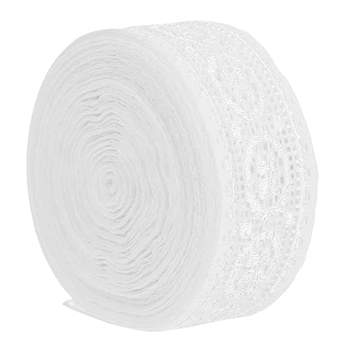 HORIALENCE DIY Spitzenborte Elastisches Spitzenband für Kleidung Hochzeitsdekoration Bastelarbeiten Gardinen und Tischdecken Weißes Glattes Spitzenmaterial für Unterwäsche und HORIALENCE DIY Spitzenborte Elastisches Spitzenband für Kleidung Hochzeitsdekoration Bastelarbeiten Gardinen und Tischdecken Weißes Glattes Spitzenmaterial für Unterwäsche und von HORIALENCE