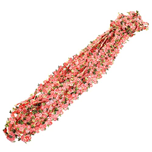 HORIALENCE Dekorativer Spitzenbesatz für DIY Projekte Wasserlösliche Stickerei für Kleidung Hochzeiten und Partys Yards Blutrot Vielseitig Einsetzbar für Kleider Jeans und Mehr von HORIALENCE