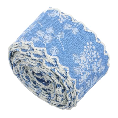HORIALENCE Denim mit Spitzenrand Robustes Jeansband für Kreative Bastel und Nähprojekte für Haarschmuck und Modeaccessoires Breit Yards HORIALENCE Denim mit Spitzenrand Robustes Jeansband für Kreative Bastel und Nähprojekte für Haarschmuck und Modeaccessoires Breit Yards von HORIALENCE