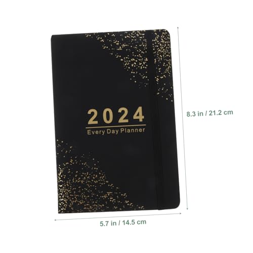 HORIALENCE Englisches Planer Notizbuch Tage Tagesplaner für Schüler und Büro Einfaches Schwarzes Agenda Notizheft Praktisches Organisationszubehör für Studium und Arbeit HORIALENCE Englisches Planer Notizbuch Tage Tagesplaner für Schüler und Büro Einfaches Schwarzes Agenda Notizheft Praktisches Organisationszubehör für Studium und Arbeit von HORIALENCE
