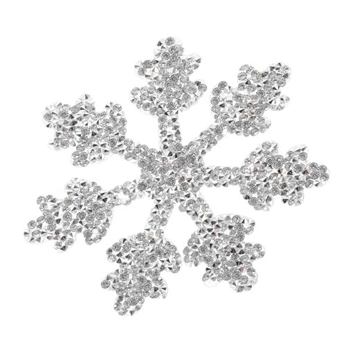 HORIALENCE Glitzer Strass Applique Patch Bügelpatch für Hochzeitskleid und DIY Kleidung Silberne Dekoration Vielseitig Anwendbar Verarbeitung HORIALENCE Glitzer Strass Applique Patch Bügelpatch für Hochzeitskleid und DIY Kleidung Silberne Dekoration Vielseitig Anwendbar Verarbeitung von HORIALENCE