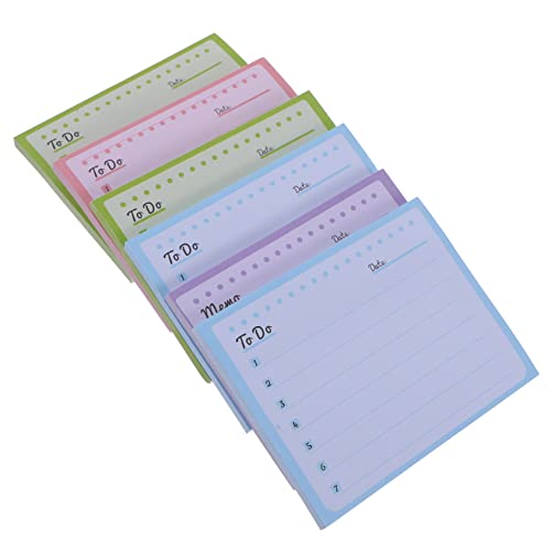 HORIALENCE Haftnotizen Selbstklebende Memo Pads für Büro Schule und Zuhause Praktische Notizzettel für Aufgabenlisten und Erinnerungen für Kreative von HORIALENCE