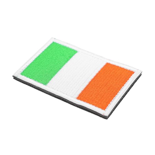 HORIALENCE Irland-Flaggen-Pins Tiere gestickte Aufnäher Flicken für Kleidung Patches für Jacken irischer Aufnäher zum Aufbügeln Flagge zum Aufbügeln Jacke-Aufkleber-Patch Irland-Patch Nylon von HORIALENCE