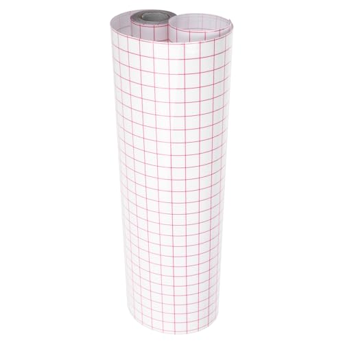 HORIALENCE Klares Vinyl Transferpapier Rotes Gitter Übertragungstape für Wärmeübertragung für Becher Wände Einfaches Übertragen Strapazierfähig HORIALENCE Klares Vinyl Transferpapier Rotes Gitter Übertragungstape für Wärmeübertragung für Becher Wände Einfaches Übertragen Strapazierfähig von HORIALENCE