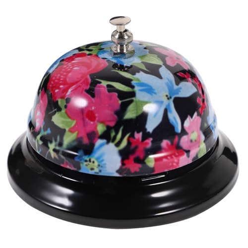 HORIALENCE Kundendienstglocke mit Elegantem Druckdesign Handglocke für Restaurant Bar und Hotel Serviceklingel für Schnelle Hilfestellung Laut und Klarer HORIALENCE Kundendienstglocke mit Elegantem Druckdesign Handglocke für Restaurant Bar und Hotel Serviceklingel für Schnelle Hilfestellung Laut und Klarer von HORIALENCE