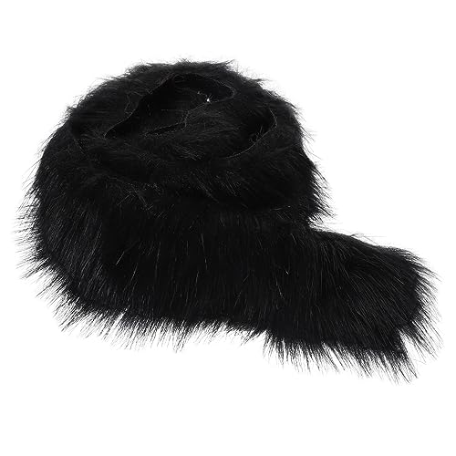 HORIALENCE Kunstfell Trim für DIY Projekte Dekoband für Kleidung Schuhe Wohnaccessoires Weiches Kunstpelz für Weihnachtsdekoration und Festlichkeiten von HORIALENCE