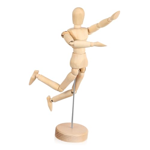 HORIALENCE Kunstholzfigur Mannequin verbunden malen Attrappe Schaufensterpuppe zeichnen Figur zeichnen Schaufensterfiguren aus Holz Holzfigur Statue Künstlerische Schaufensterpuppe Muhe HORIALENCE Kunstholzfigur Mannequin verbunden malen Attrappe Schaufensterpuppe zeichnen Figur zeichnen Schaufensterfiguren aus Holz Holzfigur Statue Künstlerische Schaufensterpuppe Muhe von HORIALENCE