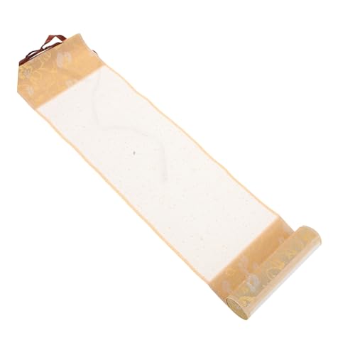 HORIALENCE Leerer Kalligraphie Mini Vintage Wandrolle für Chinesische Kalligraphie und Malerei mit Aufbewahrungsbox Leichtes Design Geeignet für Kunstprojekte und Wanddekoration von HORIALENCE