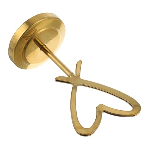 HORIALENCE Liebesausstellungsständer Menünotizständer Schildhalter für hohe Tische Bildclip TABLE -NUMPER -HAUSE Tischkartenhalter Memo-Clip Klemmbrett aus Edelstahl Rostfreier Stahl Golden HORIALENCE Liebesausstellungsständer Menünotizständer Schildhalter für hohe Tische Bildclip TABLE -NUMPER -HAUSE Tischkartenhalter Memo-Clip Klemmbrett aus Edelstahl Rostfreier Stahl Golden von HORIALENCE