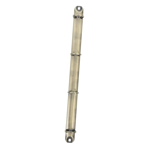 HORIALENCE Metall Clip Ring Binder Mechanismus Ringe Loseblatt Bindungsringe für Organizer und Planer Robust und Leicht für Bürobedarf von HORIALENCE