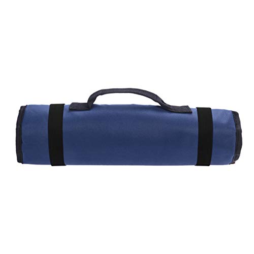 HORIALENCE Multifunktionale Fächer Werkzeugtasche Tragbare Rolltasche Oxford für Zangen Schraubendreher und mit Sicherem Verschluss Blau HORIALENCE Multifunktionale Fächer Werkzeugtasche Tragbare Rolltasche Oxford für Zangen Schraubendreher und mit Sicherem Verschluss Blau von HORIALENCE