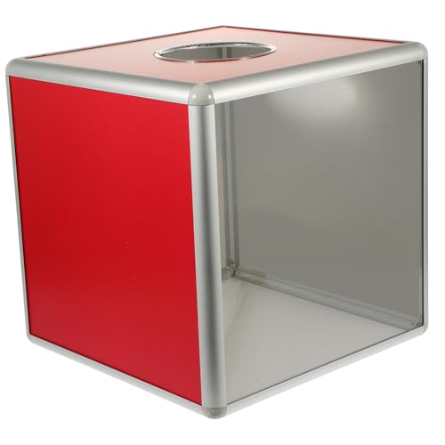HORIALENCE Multifunktionale Transparente Wahlurne Spendenbox für Versammlungen und Spendensammlungen Langlebig und Sicher Dekoratives Design für von HORIALENCE