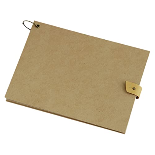 HORIALENCE Notizbuch aus Kraftpapier Kleines Handliches Notizheft für Skizzen Erinnerungen und Persönliche Notizen für Studenten und Kreative Köpfe Hochwertiges Glattes Papier für Angenehmes von HORIALENCE