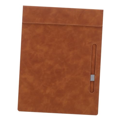 HORIALENCE Organizer für Bürounterlagen Tragbarer Schreibblock für Meetings und Geschäftsnotizen Braun HORIALENCE Organizer für Bürounterlagen Tragbarer Schreibblock für Meetings und Geschäftsnotizen Braun von HORIALENCE
