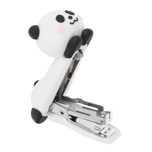 HORIALENCE Panda-schulmaterial Kleiner Hefter Mini Hefter Büro Panda Desktop-hefter Netter Hefter Mini Hefter Reisenheime Hefter Für Den Schreibtisch Niedlich Weiches Gummi von HORIALENCE