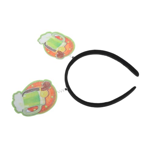 HORIALENCE Patrick's Day Stirnband Lustiges Bier Design Vielseitiges Party Accessoire für Irische Feiertage Foto Requisite für Festlichkeiten und Feiern HORIALENCE Patrick's Day Stirnband Lustiges Bier Design Vielseitiges Party Accessoire für Irische Feiertage Foto Requisite für Festlichkeiten und Feiern von HORIALENCE