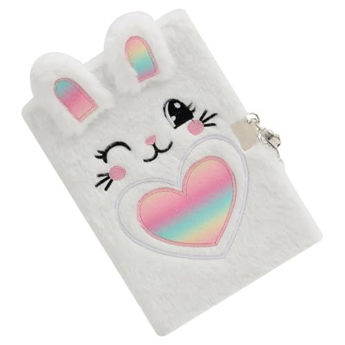 HORIALENCE Plüsch Tagebuch Notizbuch mit Schloss Flauschiges Cartoon Notepad für Mädchen und Weiches Flauschiges Notizbuch mit Rainbow Herz Tragbares Tagebuch für Schule und Alltag HORIALENCE Plüsch Tagebuch Notizbuch mit Schloss Flauschiges Cartoon Notepad für Mädchen und Weiches Flauschiges Notizbuch mit Rainbow Herz Tragbares Tagebuch für Schule und Alltag von HORIALENCE