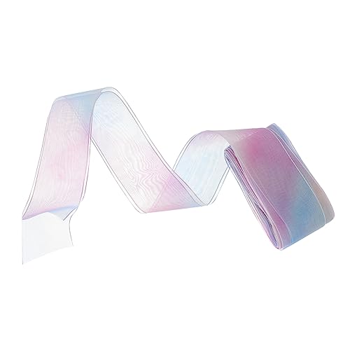 HORIALENCE Regenbogen Chiffonband mit Gradient Design Yards DIY Haarschmuck Ribbons für Festliche Dekorationen und Kreative Projekte Farbe HORIALENCE Regenbogen Chiffonband mit Gradient Design Yards DIY Haarschmuck Ribbons für Festliche Dekorationen und Kreative Projekte Farbe von HORIALENCE