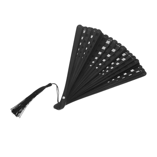 HORIALENCE Schwarzer Vintage Handfächer Chinesischer Stil Faltbarer Handheld Fächer Für Tanzaufführungen Fotografie Requisiten Orientalische Themenveranstaltungen HORIALENCE Schwarzer Vintage Handfächer Chinesischer Stil Faltbarer Handheld Fächer Für Tanzaufführungen Fotografie Requisiten Orientalische Themenveranstaltungen von HORIALENCE