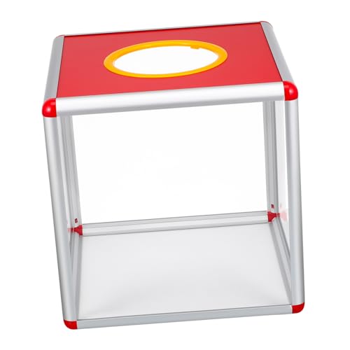 HORIALENCE Spendenbox für Gewinnspiele Transparente Rote Abstimmungskiste für Veranstaltungen Tragbar Abnehmbar Vielseitig Einsetzbar für Wohltätigkeitsaktionen und Spiele HORIALENCE Spendenbox für Gewinnspiele Transparente Rote Abstimmungskiste für Veranstaltungen Tragbar Abnehmbar Vielseitig Einsetzbar für Wohltätigkeitsaktionen und Spiele von HORIALENCE
