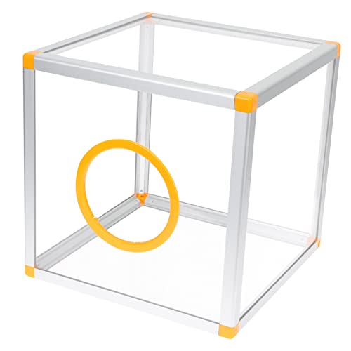 HORIALENCE Transparente Spendenbox Multifunktionale Verlosungsbox für Partys Hochzeiten und Unternehmensveranstaltungen Robuste und Benutzerfreundliche Lotteriebox für Tipps und Spenden von HORIALENCE