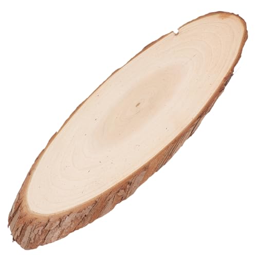 HORIALENCE Türschild Aus Holzspänen Große Naturscheiben Holzschnitzform Kantige Baumscheibe Unbemalt Mittelstück Ausschnitt Lindenholz Zum Schnitzen Schlichte Heimdekoration von HORIALENCE
