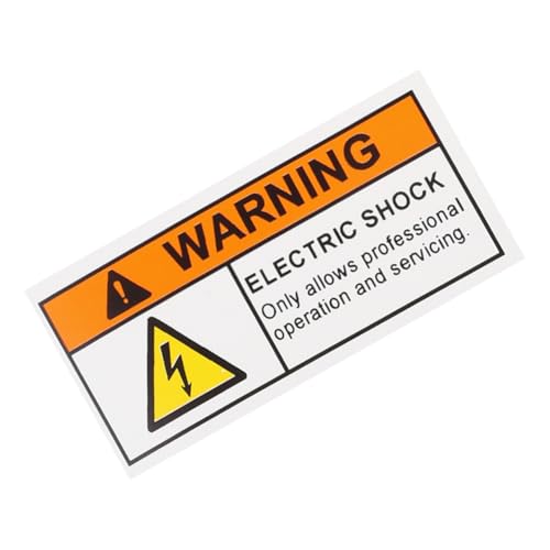 HORIALENCE Von Stromschlag Aufklebern Gefahr Elektrisches Zeichen Sicherheitswarnschild Hochspannungs Warnaufkleber Elektrisches Risiko Warnschild Risiko Warnschild Pvc Selbstklebend HORIALENCE Von Stromschlag Aufklebern Gefahr Elektrisches Zeichen Sicherheitswarnschild Hochspannungs Warnaufkleber Elektrisches Risiko Warnschild Risiko Warnschild Pvc Selbstklebend von HORIALENCE