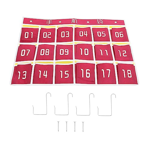 HORIALENCE Wandmontierter Multifunktionaler Handy Organizer aus Weichem Material mit Fächern Hängende Aufbewahrungstasche für Klassenzimmer Büro Zuhause Platzsparend und Langlebig HORIALENCE Wandmontierter Multifunktionaler Handy Organizer aus Weichem Material mit Fächern Hängende Aufbewahrungstasche für Klassenzimmer Büro Zuhause Platzsparend und Langlebig von HORIALENCE