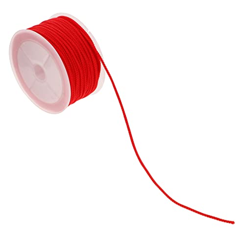 HORIALENCE Weaveline Diy Handgemachte Schmuckkordel Rot Rolle Flexibles Fadenmaterial für Perlen Ketten und Bastelprojekte für Armbänder und Ohrringe HORIALENCE Weaveline Diy Handgemachte Schmuckkordel Rot Rolle Flexibles Fadenmaterial für Perlen Ketten und Bastelprojekte für Armbänder und Ohrringe von HORIALENCE