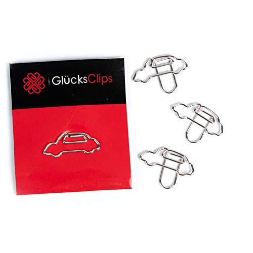 Büroklammern, 11x Büroklammer Motiv Auto, als Deko oder Lesezeichen. Paperclip I Paper Clips, Briefklammer oder Bookmark, für Büro oder Zuhause, C032 Büroklammern, 11x Büroklammer Motiv Auto, als Deko oder Lesezeichen. Paperclip I Paper Clips, Briefklammer oder Bookmark, für Büro oder Zuhause, C032 von HORLAT