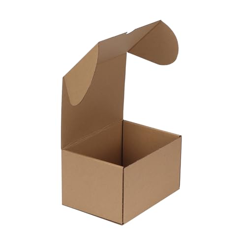 HORLIMER Versandkartons, 17,8 x 12,7 x 10,2 cm, braun, Wellpappe, Literatur-Versandtasche, 1 Stück HORLIMER Versandkartons, 17,8 x 12,7 x 10,2 cm, braun, Wellpappe, Literatur-Versandtasche, 1 Stück von HORLIMER