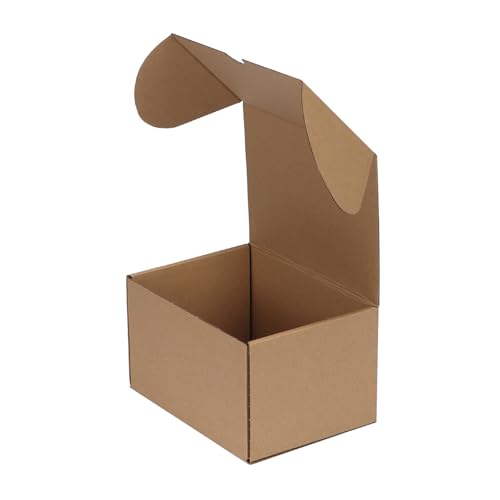 HORLIMER Versandkartons, 17,8 x 12,7 x 10,2 cm, braune Wellpappe, Literatur-Versandtasche HORLIMER Versandkartons, 17,8 x 12,7 x 10,2 cm, braune Wellpappe, Literatur-Versandtasche von HORLIMER
