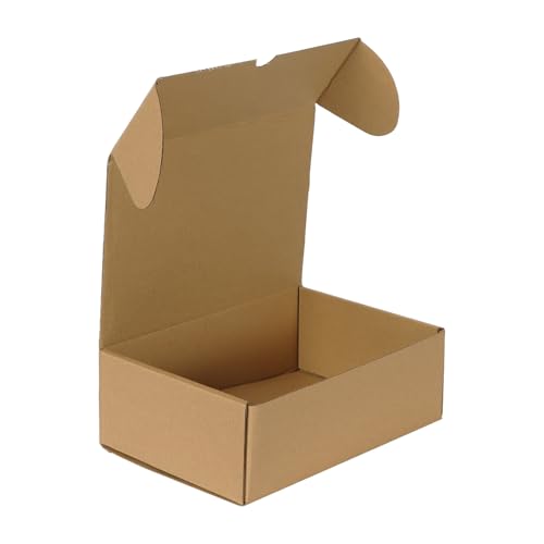 HORLIMER Versandkartons, 22,9 x 15,2 x 7,6 cm, Braun, Wellpappe, Literatur-Versandtasche, 1 Stück HORLIMER Versandkartons, 22,9 x 15,2 x 7,6 cm, Braun, Wellpappe, Literatur-Versandtasche, 1 Stück von HORLIMER